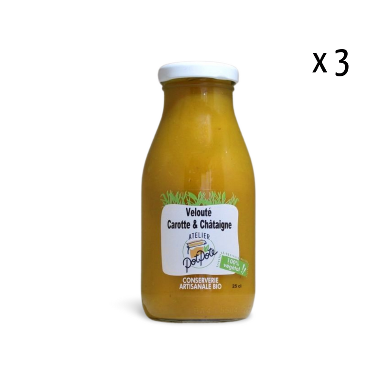 Gazpacho petits pois et menthe 25cl Atelier PotPote gaspacho petits pois et menthe longue conservation Atelier PotPote 25cl