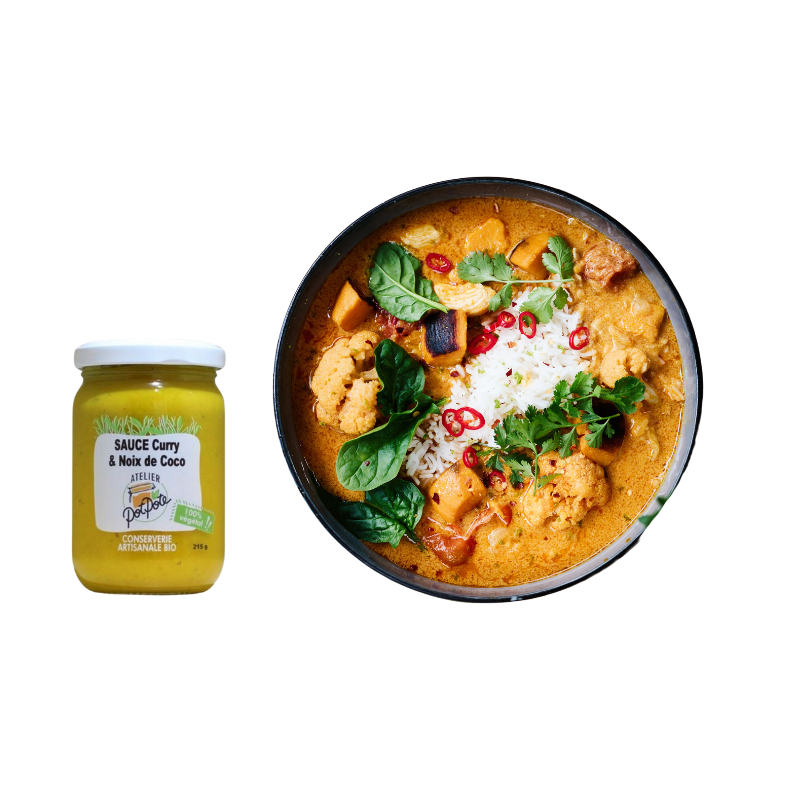 Simplicité et rapidité pour un curry de chou-fleur préparé en quelques minutes!